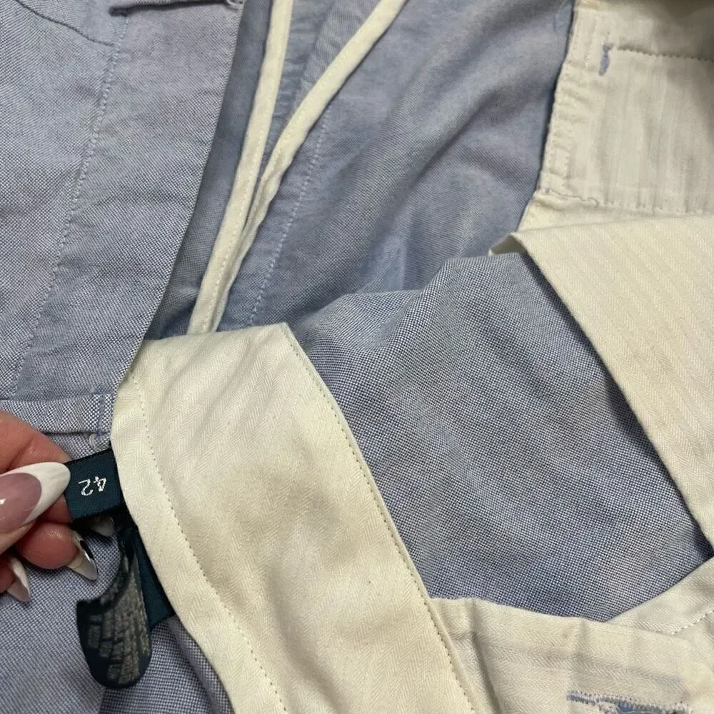 Polo Ralph Lauren VTG Blue Chino Shorts Size 42
